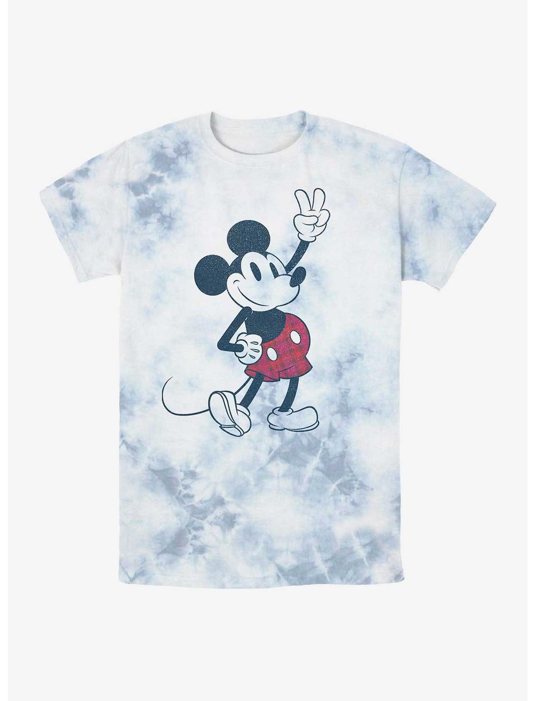 Disney Mickey Mouse Vintage Tie-Dye T-Shirt, WHITEBLUE, hi-res