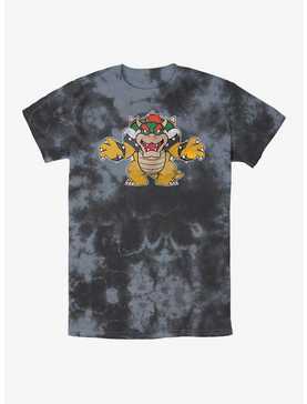 Nintendo Super Mario Bros. Bowser Tie-Dye T-Shirt, , hi-res