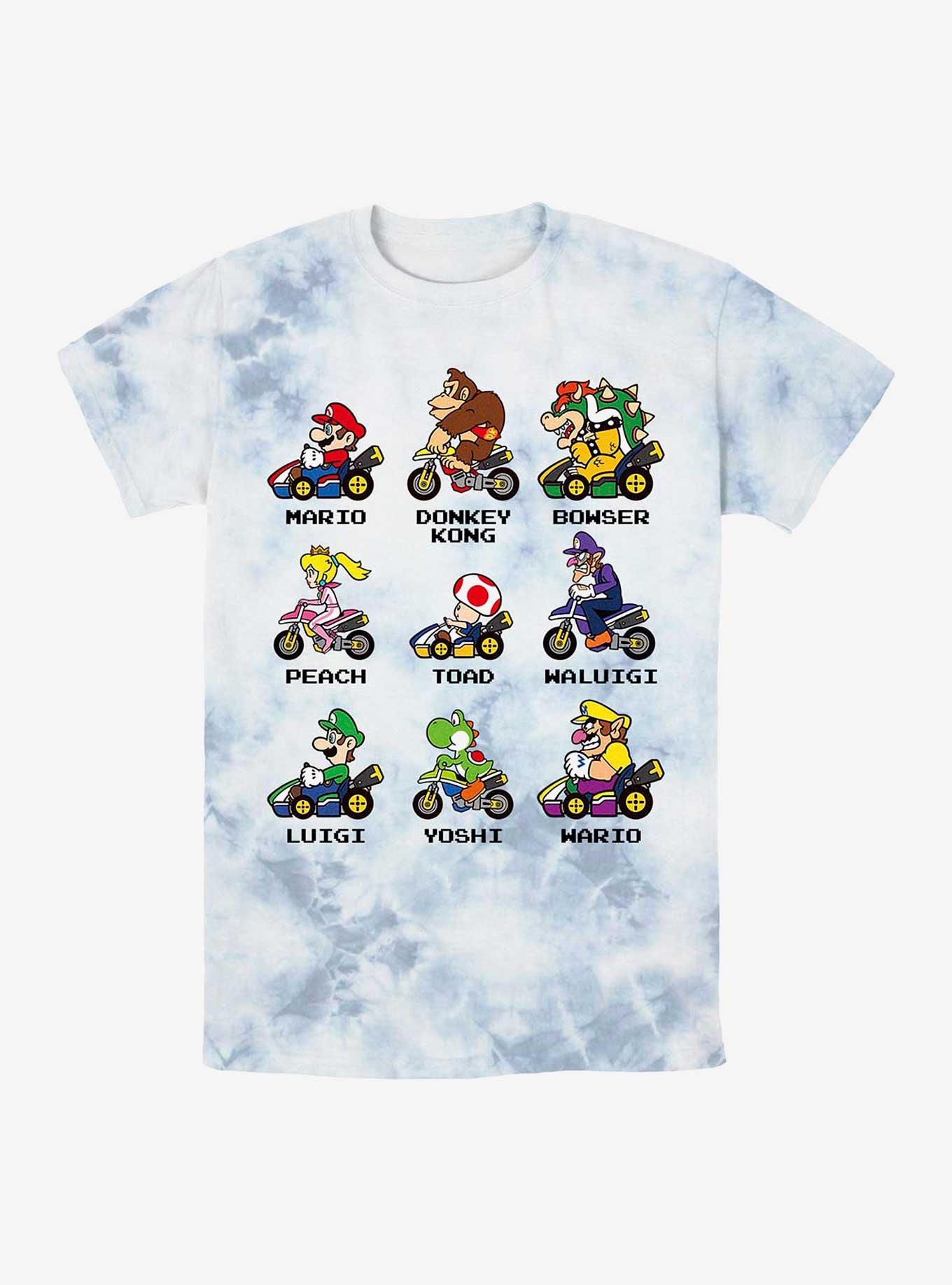 Nintendo Mario Kart Racers Tie-Dye T-Shirt, , hi-res