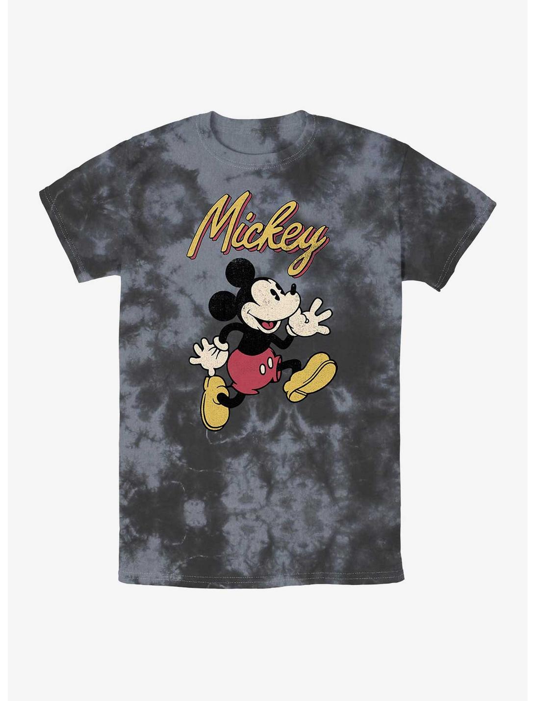 Disney Mickey Mouse Vintage Original Tie-Dye T-Shirt, BLKCHAR, hi-res