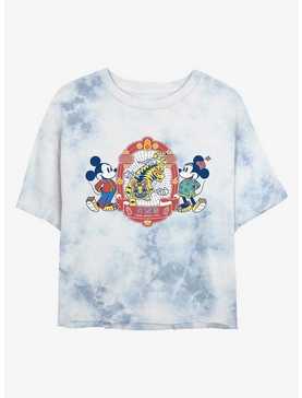 Disney Mickey Mouse Care About You Lunar New Year Tie-Dye T-Shirt, , hi-res