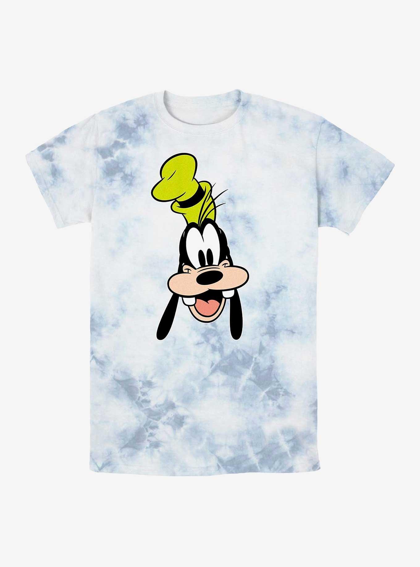 Disney Goofy Big Face Tie-Dye T-Shirt, , hi-res