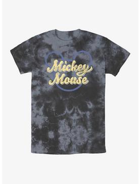 Disney Mickey Mouse Name Script Tie-Dye T-Shirt, , hi-res