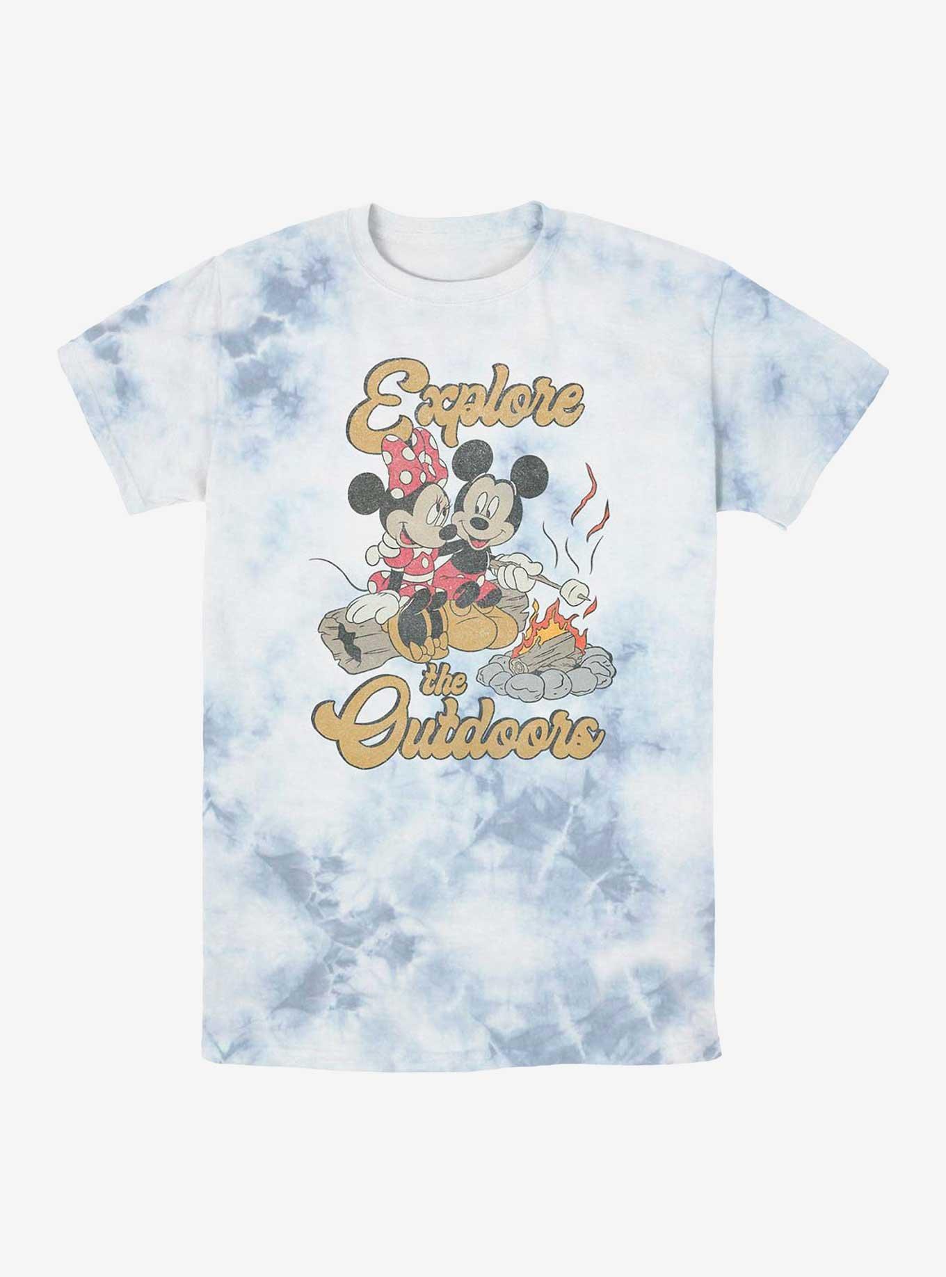 Disney Mickey Mouse Explore Outdoors Tie-Dye T-Shirt, , hi-res