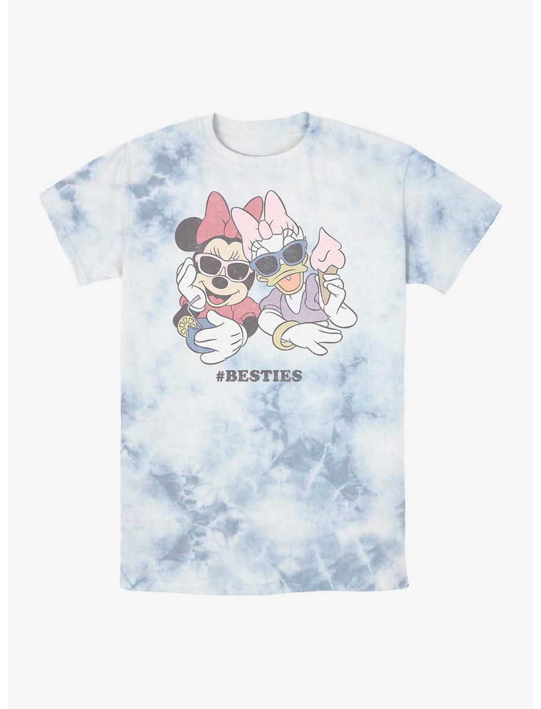 Disney Minnie Mouse Besties Tie-Dye T-Shirt, WHITEBLUE, hi-res