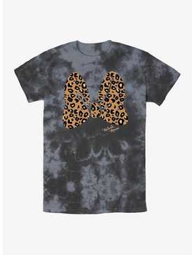 Disney Minnie Mouse Animal Print Bow Tie-Dye T-Shirt, , hi-res