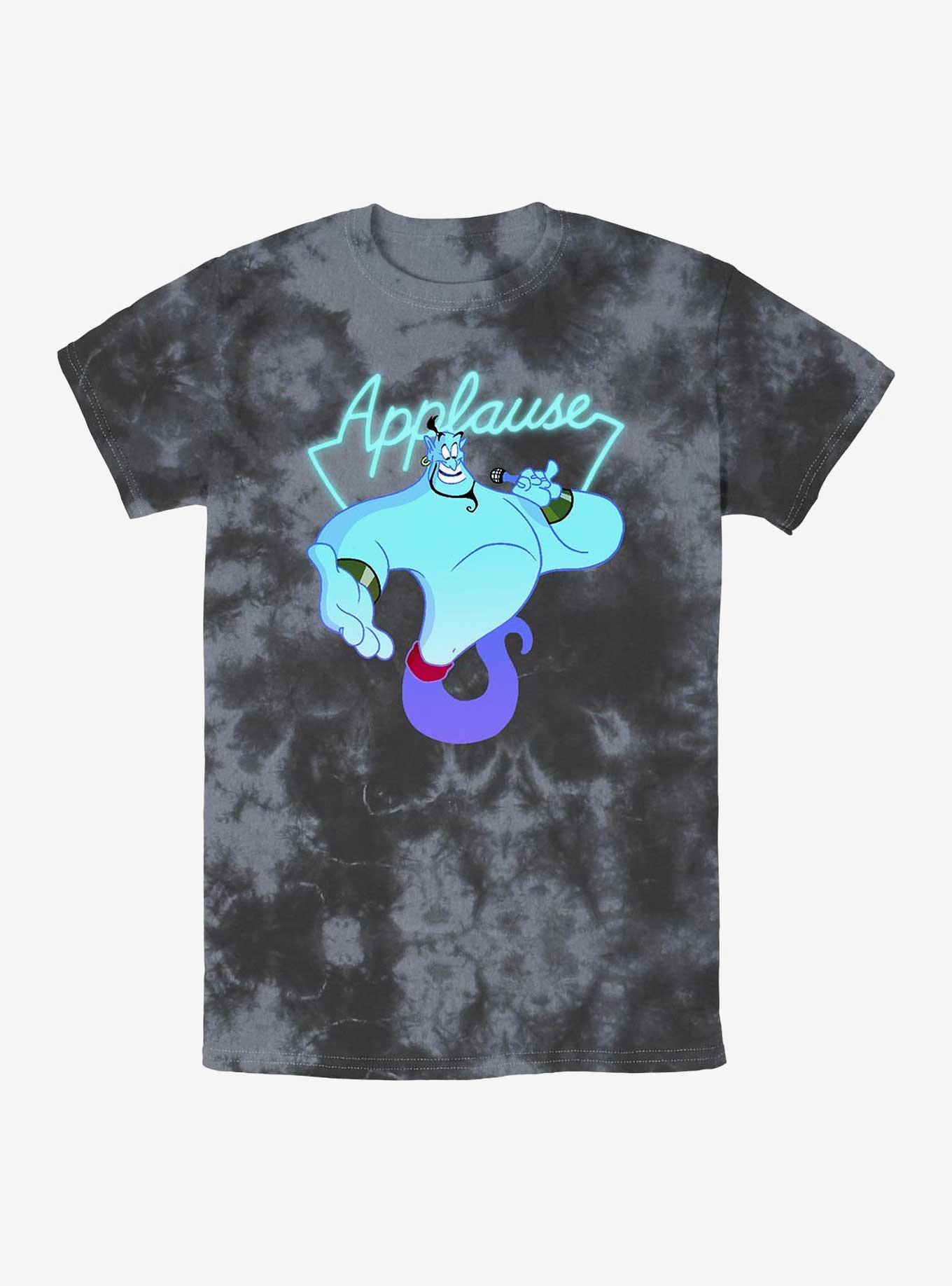 Disney Aladdin Applause Genie Tie-Dye T-Shirt, BLKCHAR, hi-res