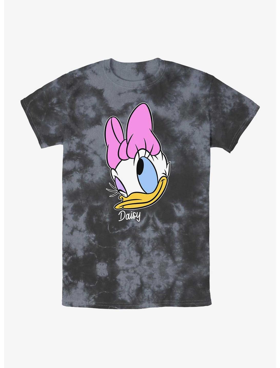 Disney Daisy Duck Big Face Tie-Dye T-Shirt, BLKCHAR, hi-res