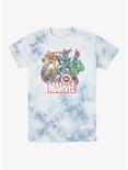 Marvel Avengers Heroes Of Today Tie-Dye T-Shirt, WHITEBLUE, hi-res