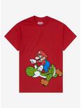 Super Mario Bros. Mario & Yoshi Jumbo Graphic T-Shirt, RED, hi-res