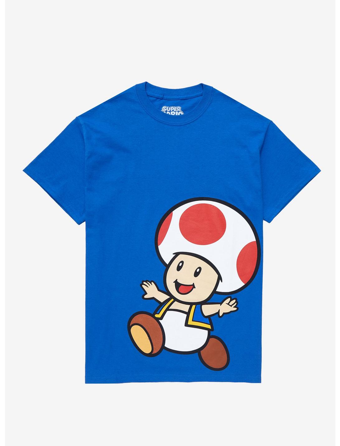 Super Mario Toad Jumbo T-Shirt, ROYAL, hi-res