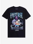 Steven Universe & The Crystal Gems Retro Portrait T-Shirt - BoxLunch Exclusive, BLACK, hi-res