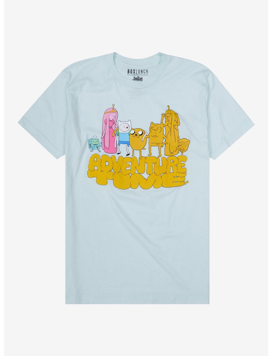 Adventure Time Group Portrait T-Shirt - BoxLunch Exclusive, MINT, hi-res
