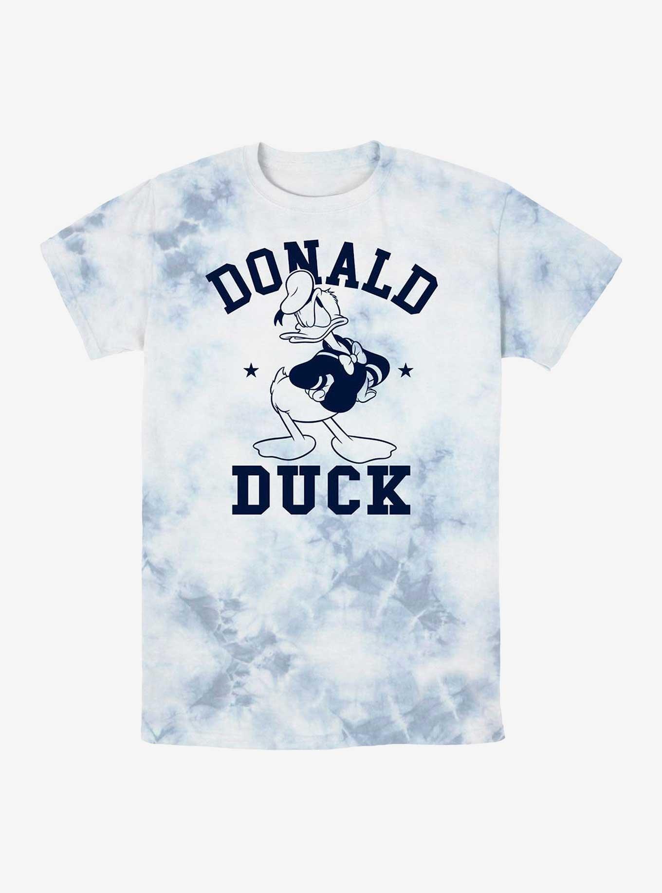 Disney Donald Duck Collegiate Tie-Dye T-Shirt, WHITEBLUE, hi-res