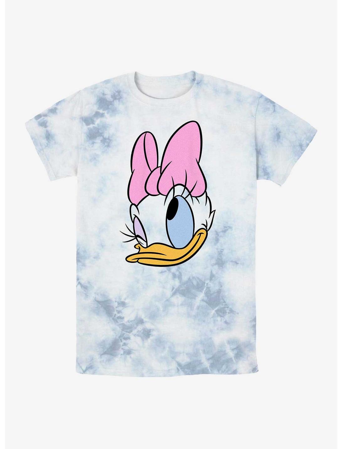 Disney Daisy Duck Big Face Tie-Dye T-Shirt, WHITEBLUE, hi-res