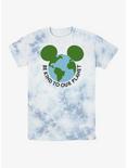 Disney Mickey Mouse Kind To Our Planet Tie-Dye T-Shirt, WHITEBLUE, hi-res