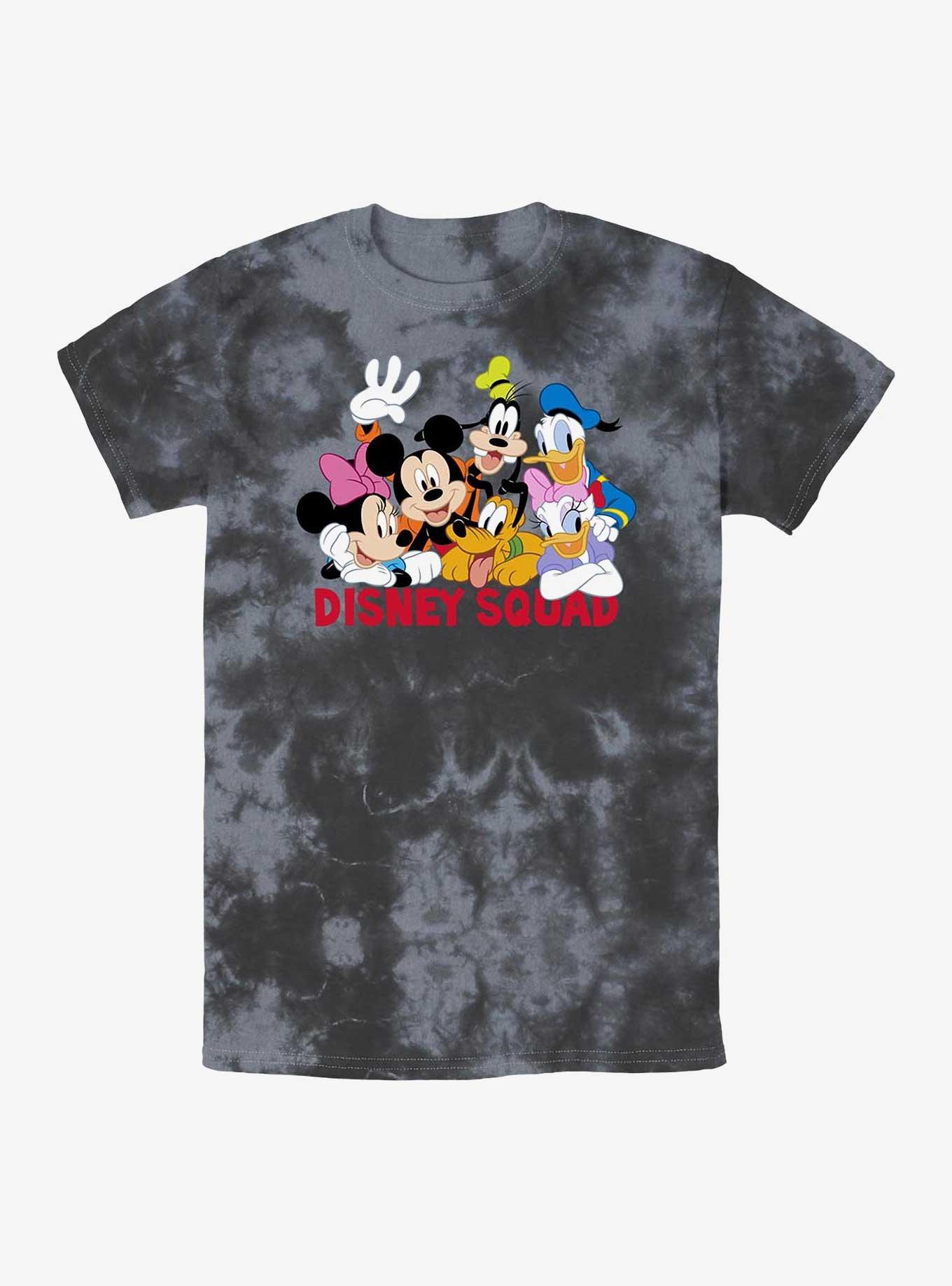 Disney Mickey Mouse Disney Squad Tie-Dye T-Shirt, BLKCHAR, hi-res