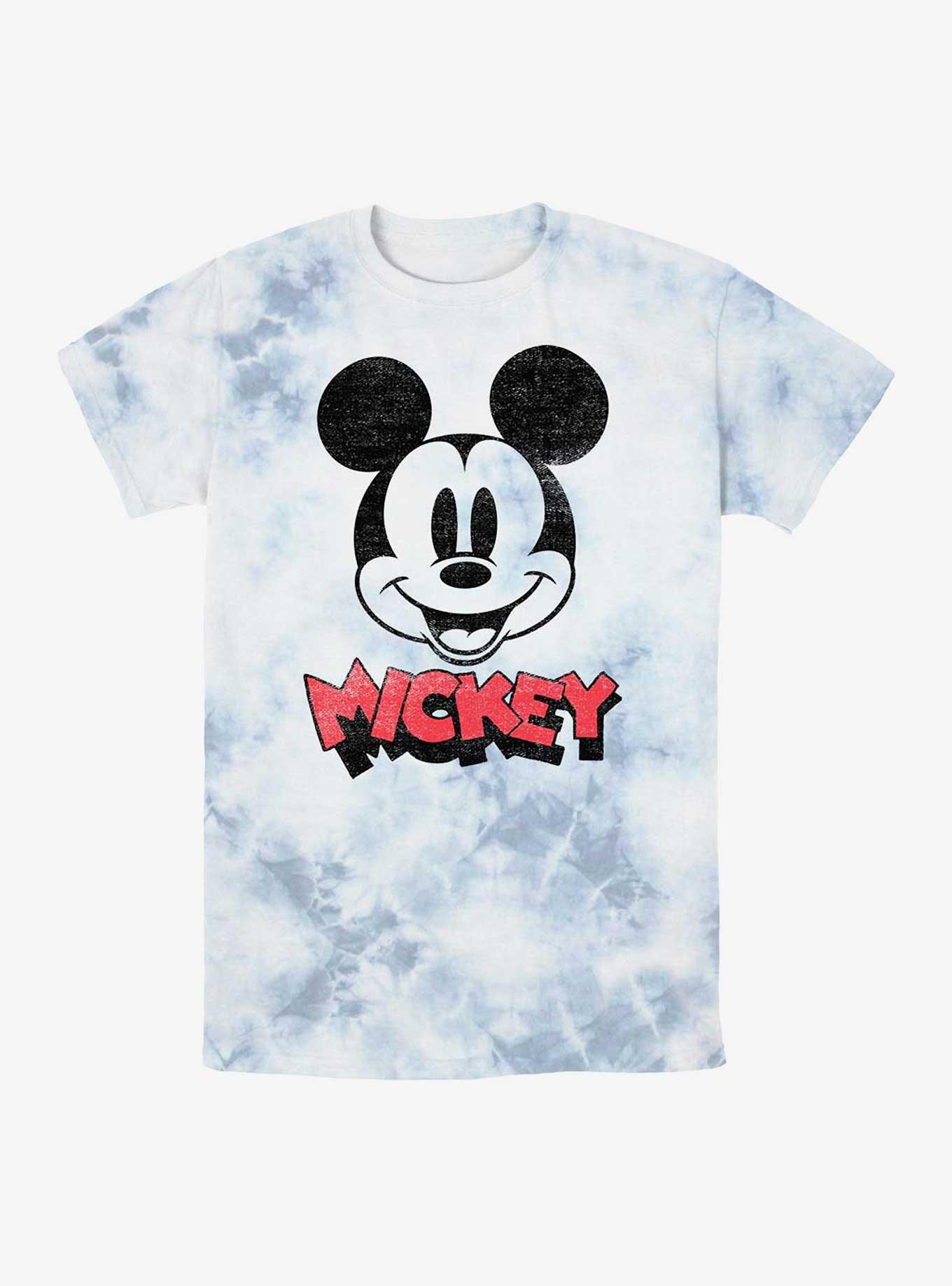 Disney Mickey Mouse Heads Up Tie-Dye T-Shirt, WHITEBLUE, hi-res