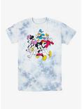 Disney Mickey Mouse And Friends Tie-Dye T-Shirt, WHITEBLUE, hi-res
