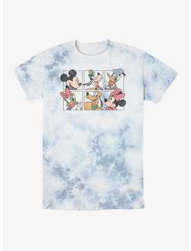 Disney Mickey Mouse And Friends Grid Tie-Dye T-Shirt, , hi-res