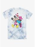 Disney Mickey Mouse And Minnie Love Tie-Dye T-Shirt, WHITEBLUE, hi-res