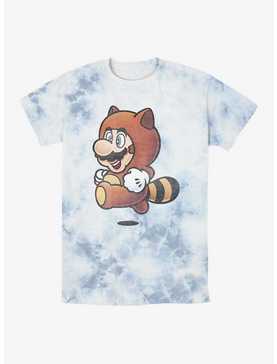 Nintendo Super Mario Bros. Tanooki Mario Tie-Dye T-Shirt, , hi-res