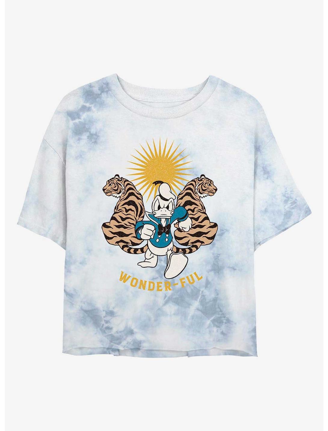 Disney Donald Duck Wonderful Tiger Tie-Dye T-Shirt, WHITEBLUE, hi-res