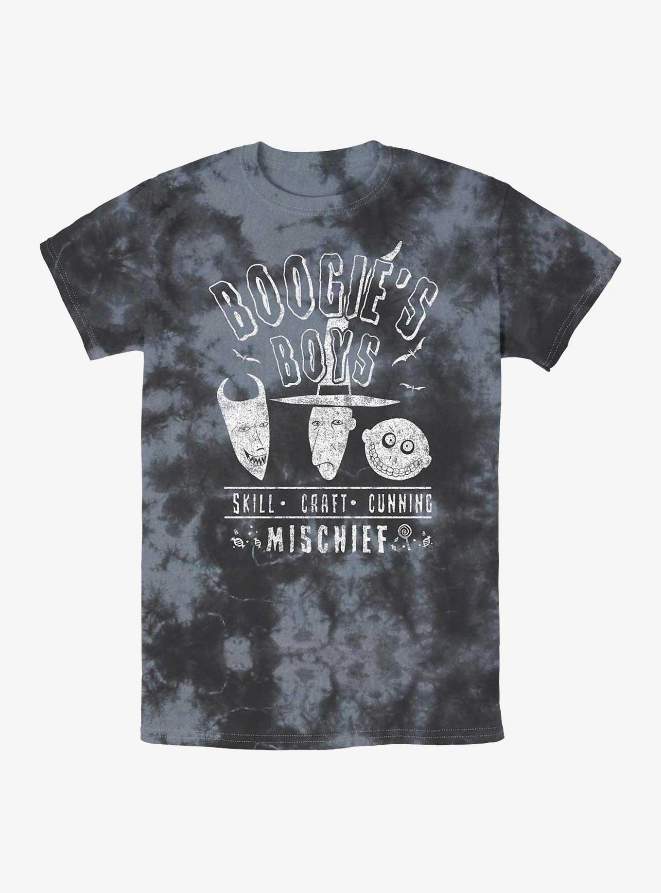 Disney Nightmare Before Christmas Boogie's Boys Tie-Dye T-Shirt, BLKCHAR, hi-res