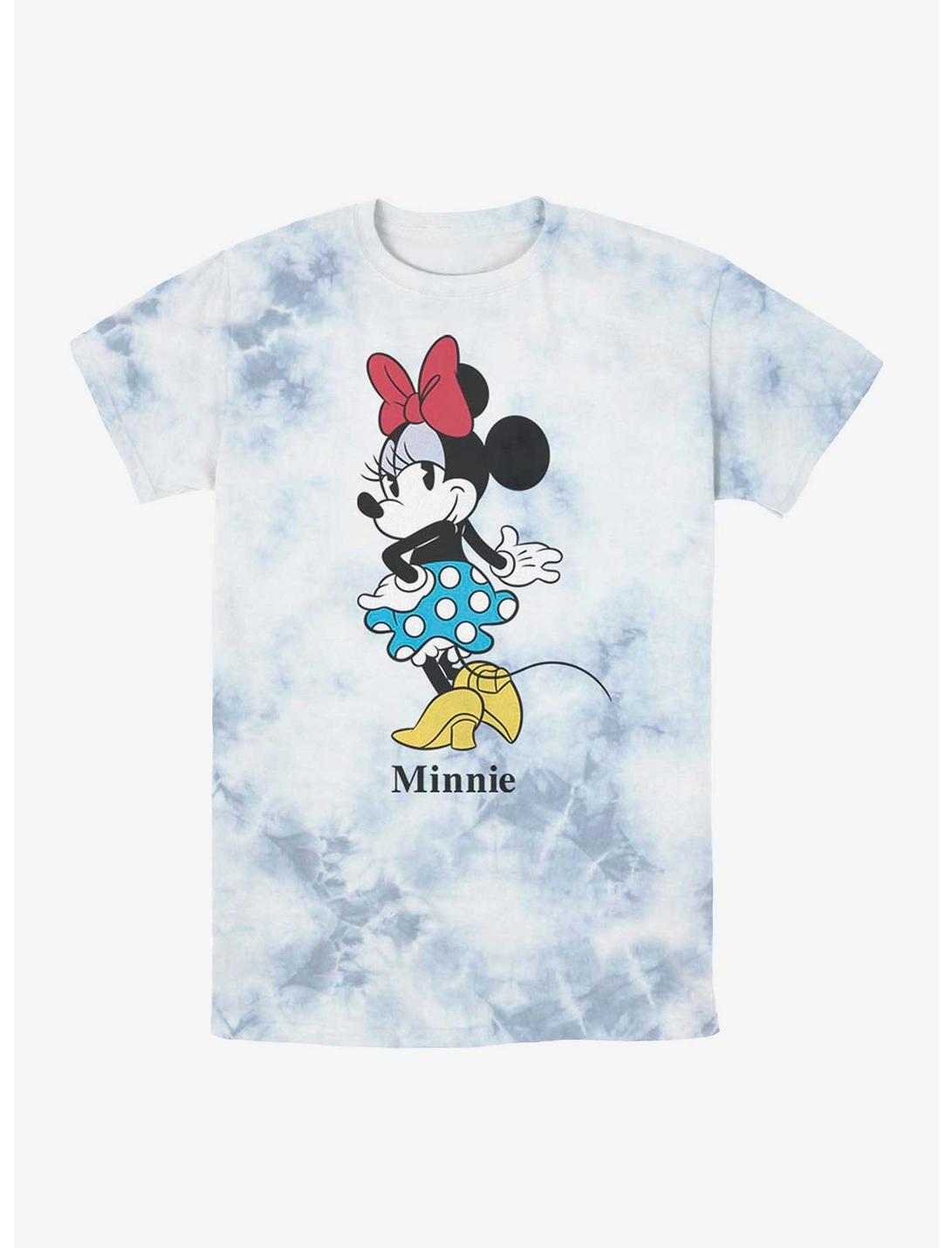 Disney Minnie Mouse Classic Tie-Dye T-Shirt, WHITEBLUE, hi-res