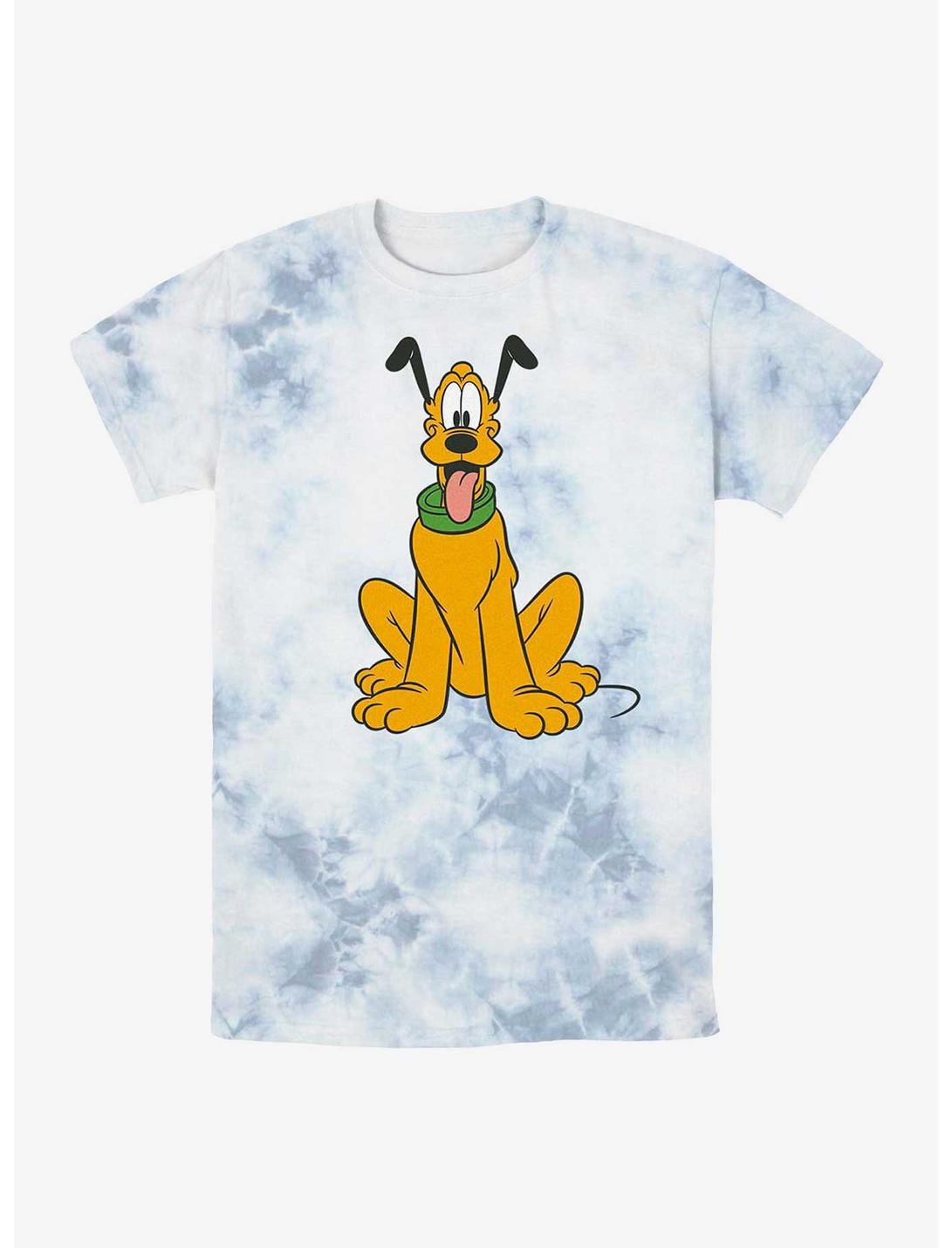 Disney Pluto Traditional Tie-Dye T-Shirt, WHITEBLUE, hi-res