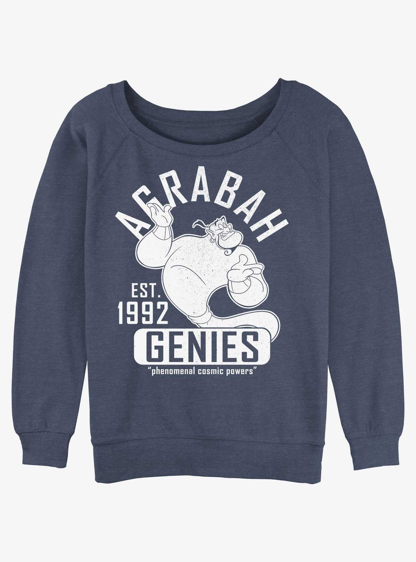 Disney Aladdin Agrabah Genies Girls Slouchy Sweatshirt