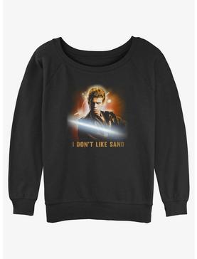Star Wars Anakin I Don't Like Sand Girls Slouchy Sweatshirt, , hi-res