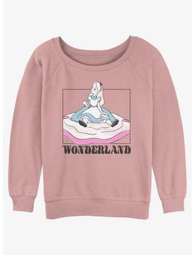 Disney Alice in Wonderland Soft Pop Wonderland Girls Slouchy Sweatshirt, , hi-res