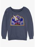 Disney Aladdin Glass Carpet Ride Girls Slouchy Sweatshirt, BLUEHTR, hi-res