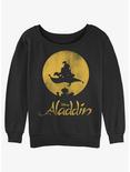 Disney Aladdin New World Girls Slouchy Sweatshirt, BLACK, hi-res
