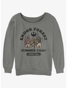 Star Wars Endor Summer Camp Girls Slouchy Sweatshirt, , hi-res