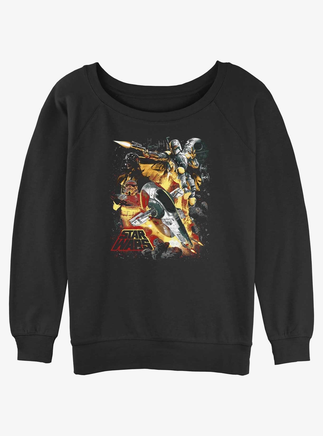 Star Wars Force Hunter Girls Slouchy Sweatshirt, , hi-res