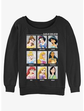 Plus Size Disney Princesses Class of Ever After Girls Slouchy Sweatshirt, , hi-res