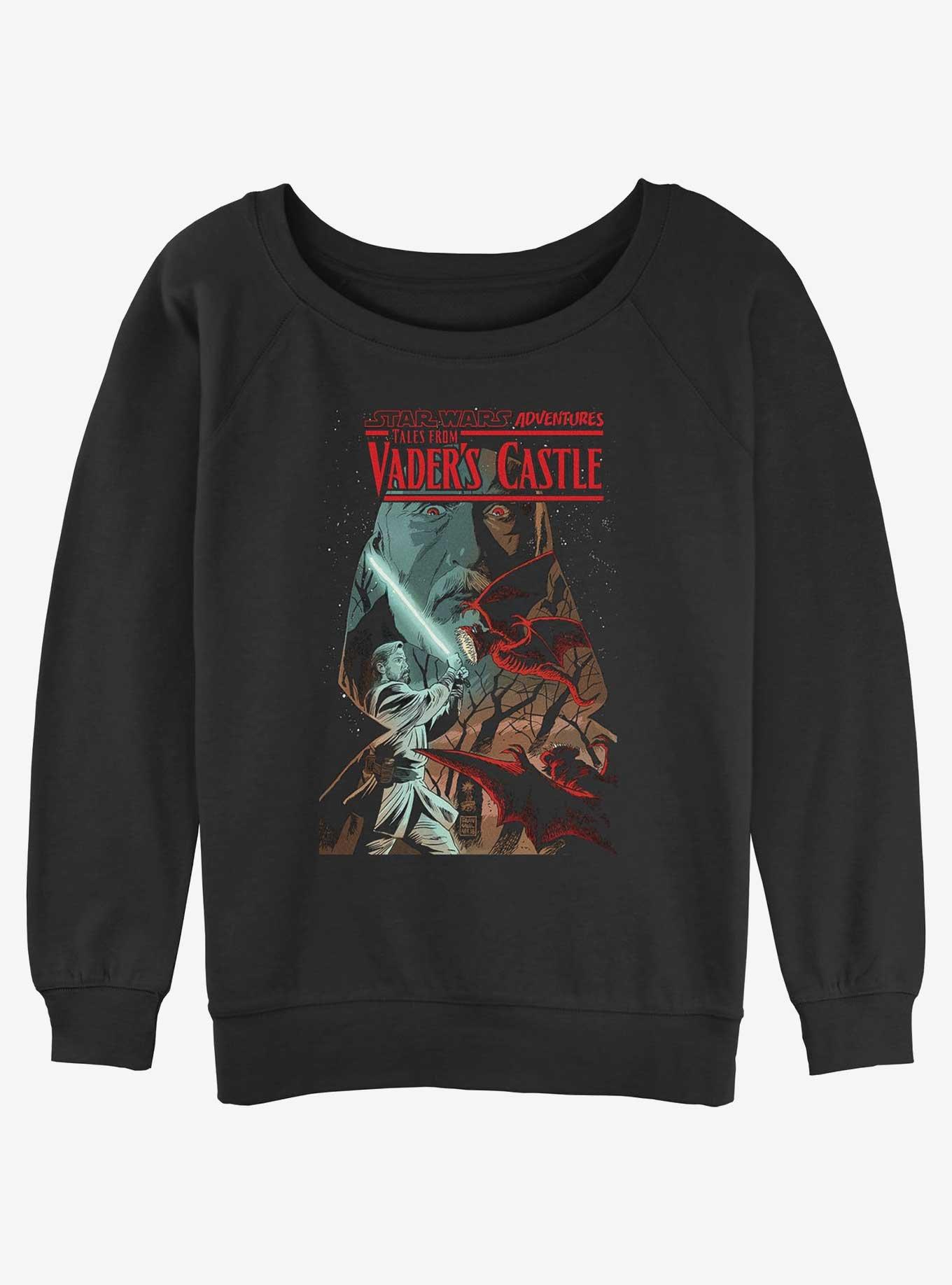 Star Wars Vader's Castle Girls Slouchy Sweatshirt