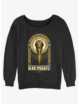 Marvel Moon Knight Khonshu Girls Slouchy Sweatshirt, , hi-res