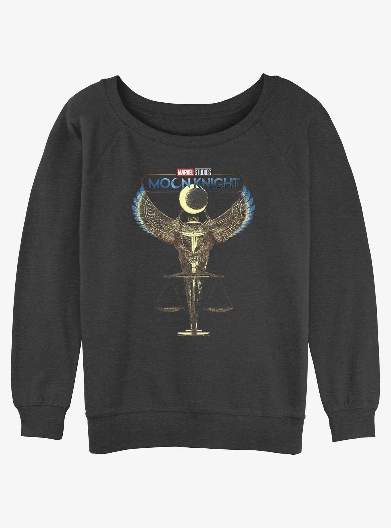 Marvel Moon Knight Khonshu Relic Girls Slouchy Sweatshirt