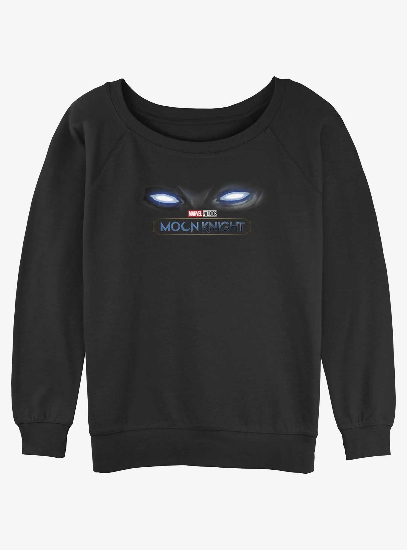 Marvel Moon Knight Moon Eyes Girls Slouchy Sweatshirt
