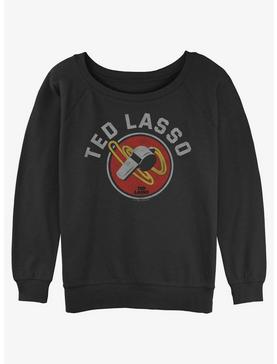 Ted Lasso Coach Whistle Girls Slouchy Sweatshirt, , hi-res