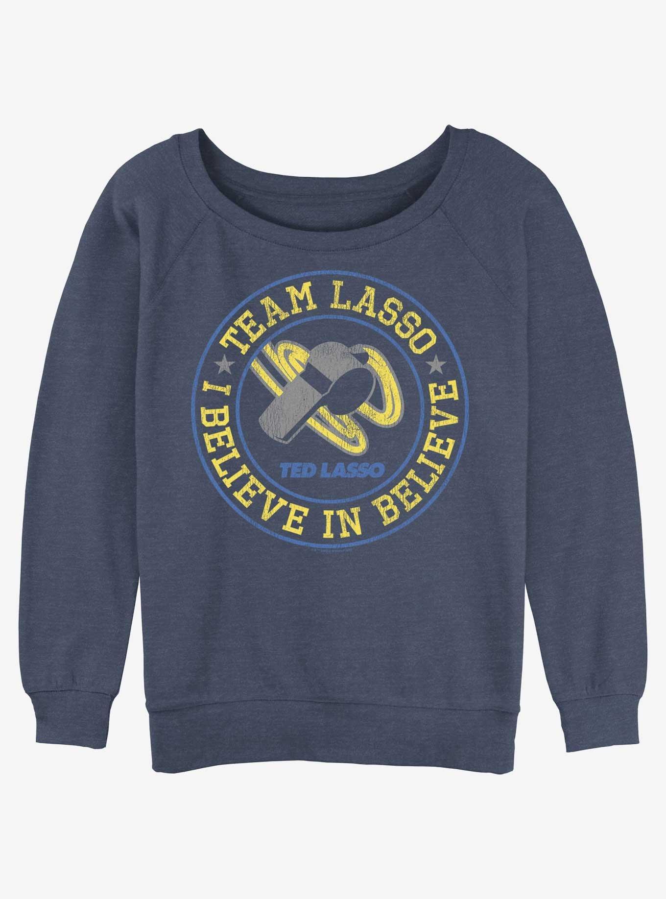 Ted Lasso Head Coach Girls Slouchy Sweatshirt, , hi-res