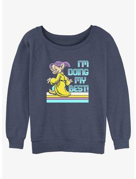 Plus Size Disney Snow White and the Seven Dwarfs Best Dopey Can Girls Slouchy Sweatshirt, , hi-res