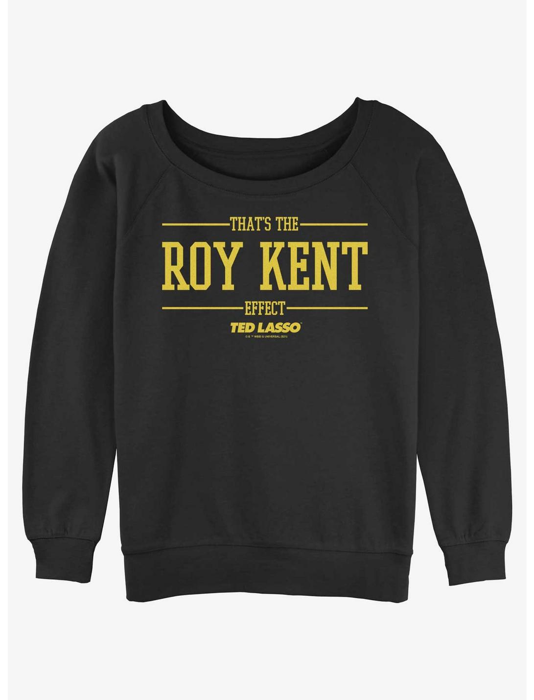 Ted Lasso The Roy Kent Effect Girls Slouchy Sweatshirt, BLACK, hi-res
