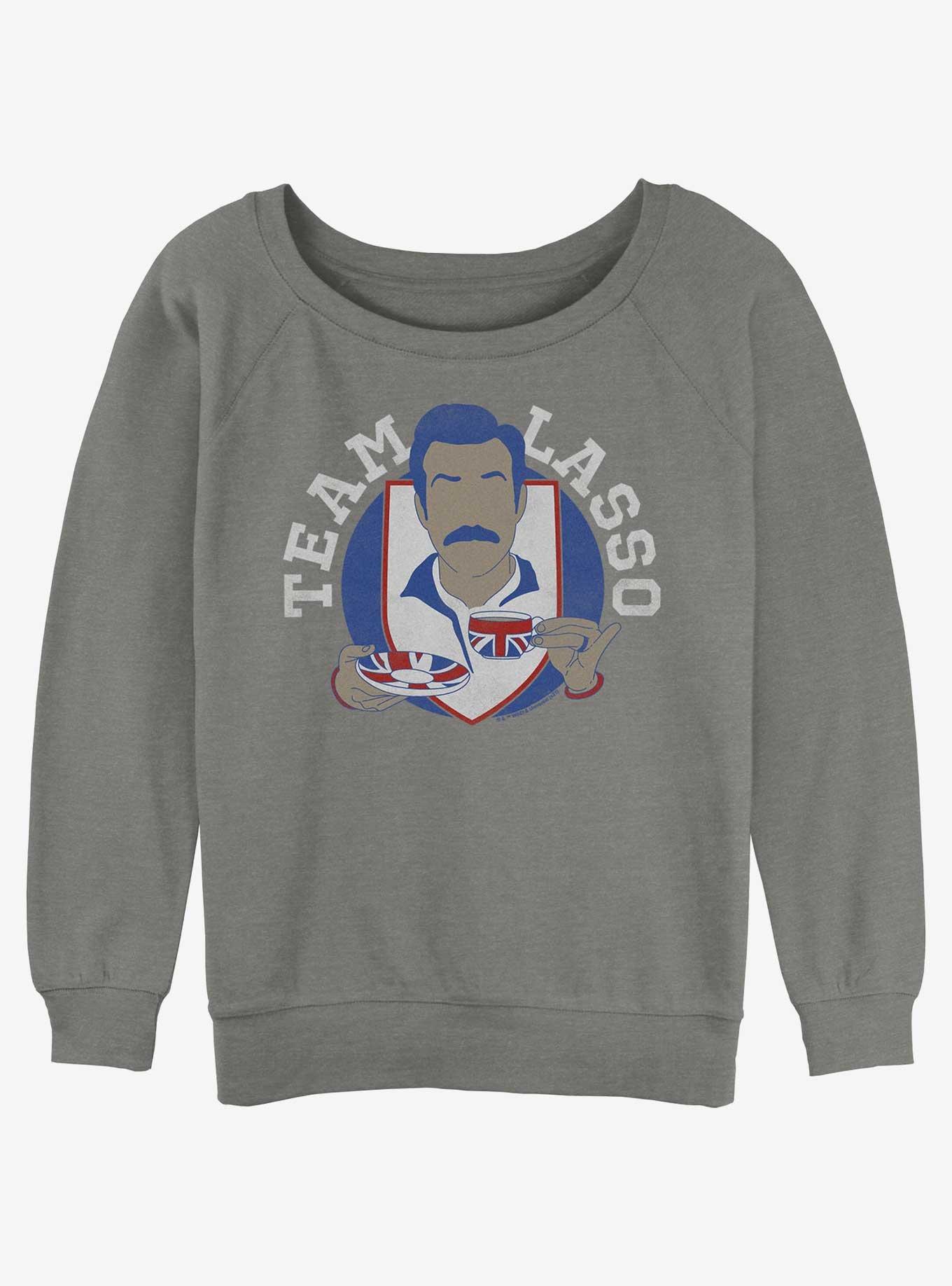 Ted Lasso Tea Time Girls Slouchy Sweatshirt, , hi-res