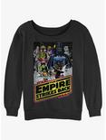 Star Wars The Empire Strikes Back Girls Slouchy Sweatshirt, BLACK, hi-res