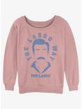 Ted Lasso The Lasso Way Girls Slouchy Sweatshirt, DESERTPNK, hi-res