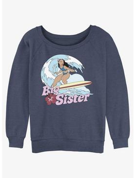 Disney Lilo & Stitch Big Sister Nani Girls Slouchy Sweatshirt, , hi-res